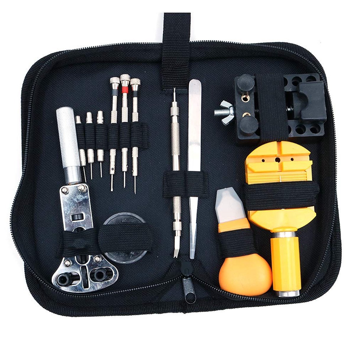 Shiwaki 13-delige Horloge Reparatie Kit met Opener en Gereedschapset
