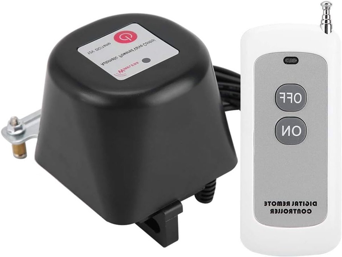 Draadloze Elektrische Ventielcontroller voor Water, Afstandsbediening, Automatische Controle en Schakelaar voor Thuisgebruik