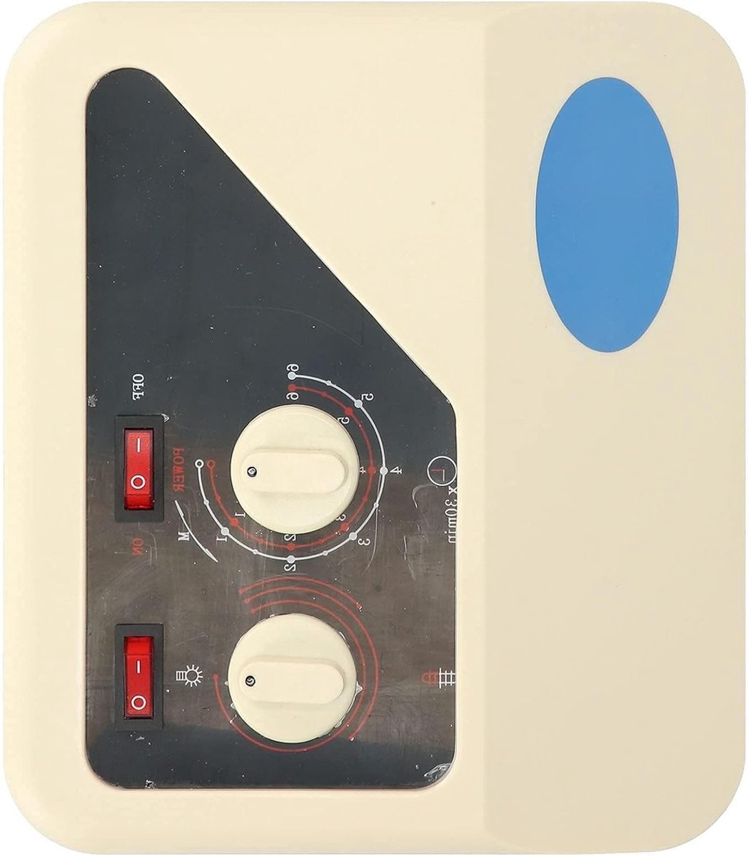 Duurzame saunakachelregelaar voor optimale temperatuurregeling, eenvoudig te installeren, geschikt voor saunakachels van 3 tot 9 kW, ideaal saunakachelaccessoire.