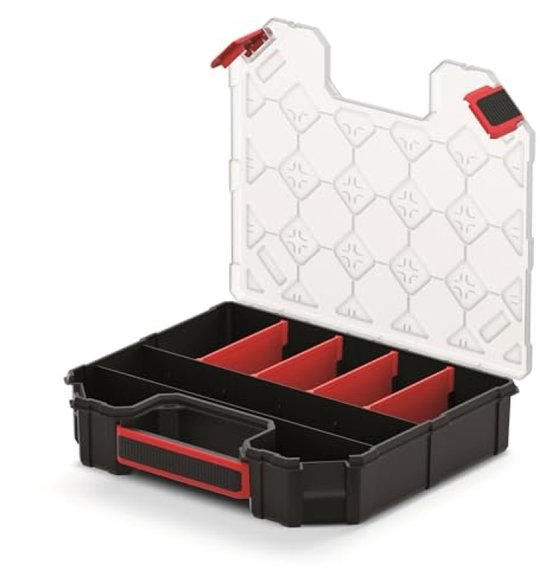 Assortimentsdoos 284 x 243 x 60 mm met 8 verstelbare vakken ...