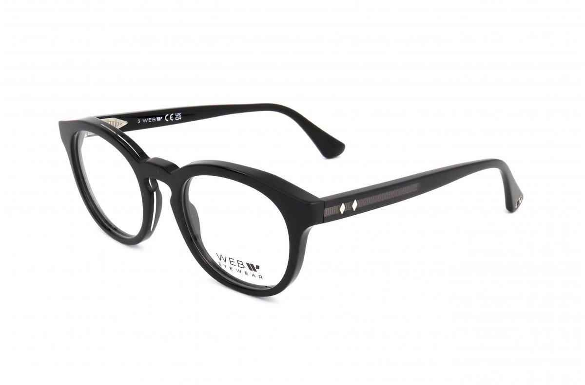 Web WE5443 Black 50/21/150 UNISEX Brilmonturen
