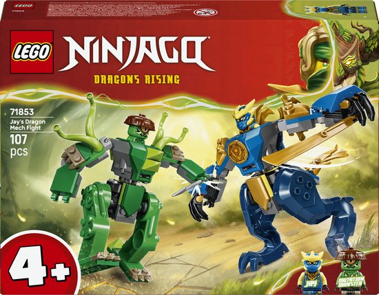 LEGO Ninjago Jay's Drakenmechagevecht 71853
