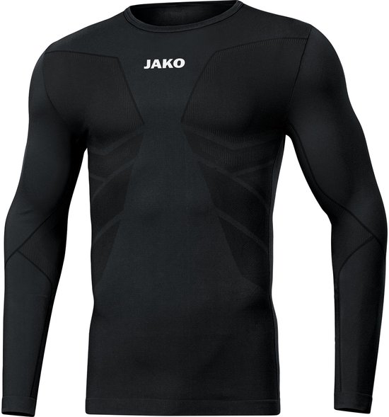 Jako Comfort 2.0 Longsleeve Kinderen - Zwart | Maat: 140-152 — afbeelding 4