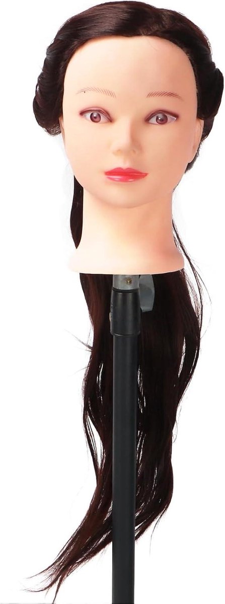 Mannequin Hoofd - Oefenhoofd Kappers - Haar Styling Oefenen - Synthetisch Haar Hoge Temperatuur - Niet gespecificeerd - Niet gespecificeerd