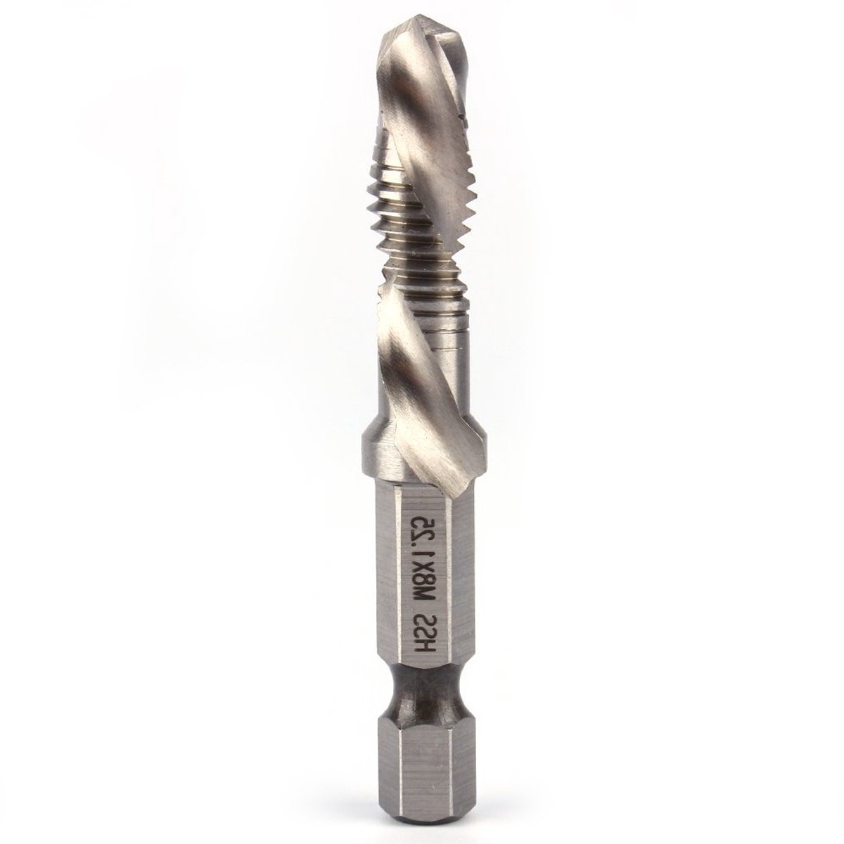 HSS 1/4 Hex Shank Boor voor Precisieboren, Geschikt voor Metalen en Hout, 1 Stuk
