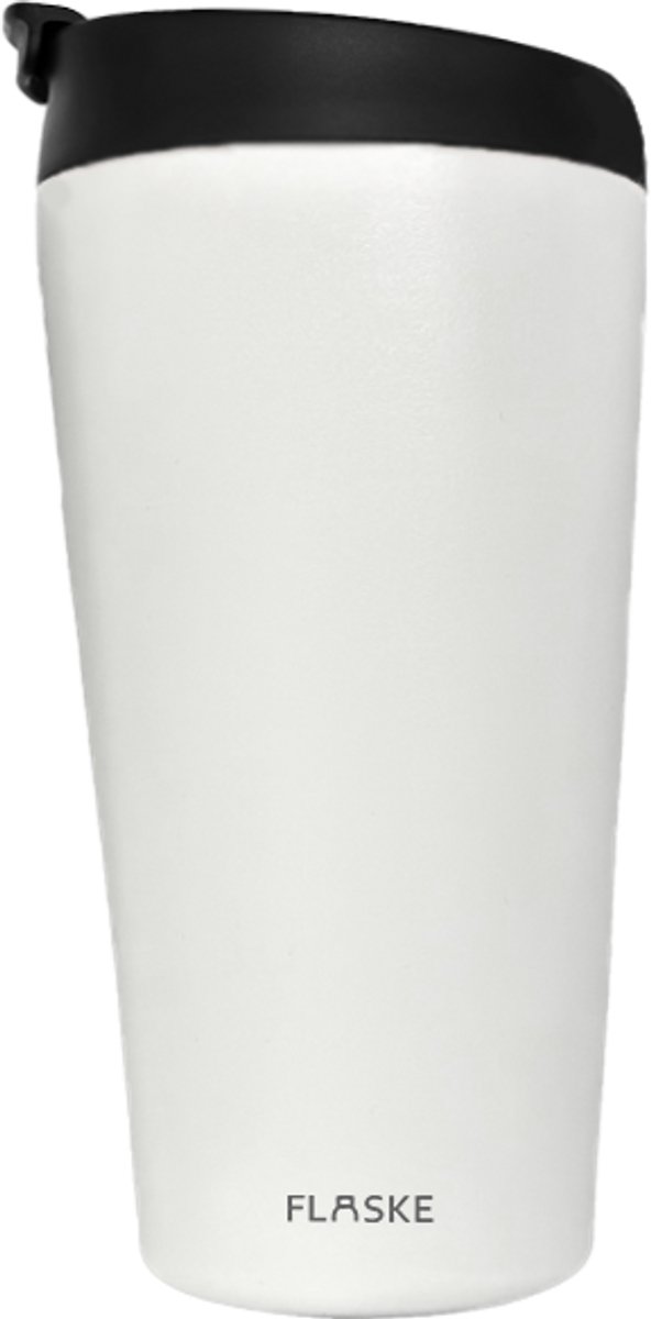 FLASKE Koffiebeker to go/ Tumbler 500ML - Ice - RVS Thermosbeker van 500ML