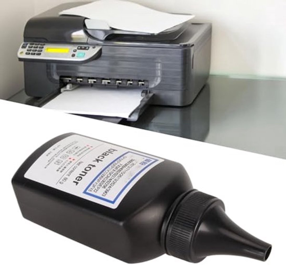 Zwarte Toner Poeder Printer Fles Toner voor 7115 2613 2624 EP22 CRG303 FX10 Refill Toner Poeder 1 Fles
