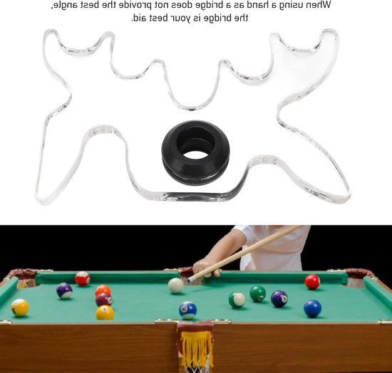 Billiard Bridge Head met Rubber, Perfect voor Pooltafel en Billiard Spellen, Verbeter je Spelervaring van Merkloos — afbeelding 4