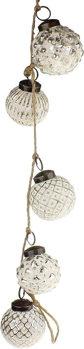 Kerstballen en Slingers Set van 5, Decoratie voor de Kerstboom, Deurkrans en Adventskrans