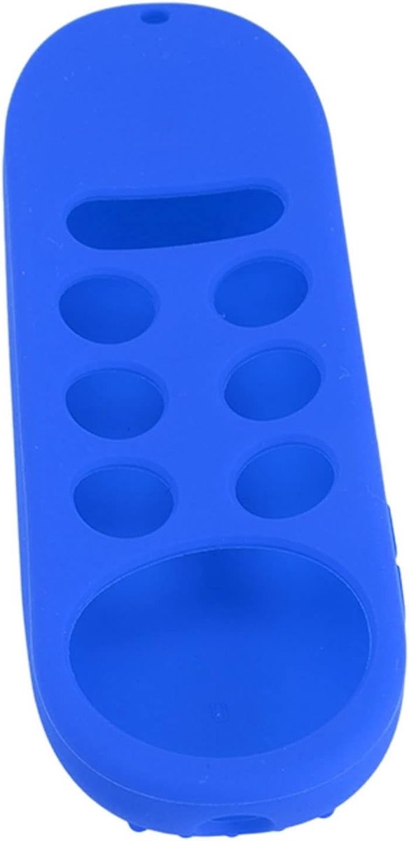 Siliconen hoes voor afstandsbediening, beschermende cover voor Chromecast en TV afstandsbedieningen (Blauw)