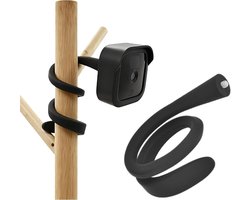 Flexibele Twist Mount voor Baby Monitor, Geschikt voor Blink Mini 2 en Outdoor 4/3, Bevestiging zonder Boren, Ideaal voor Veiligheid en Comfort