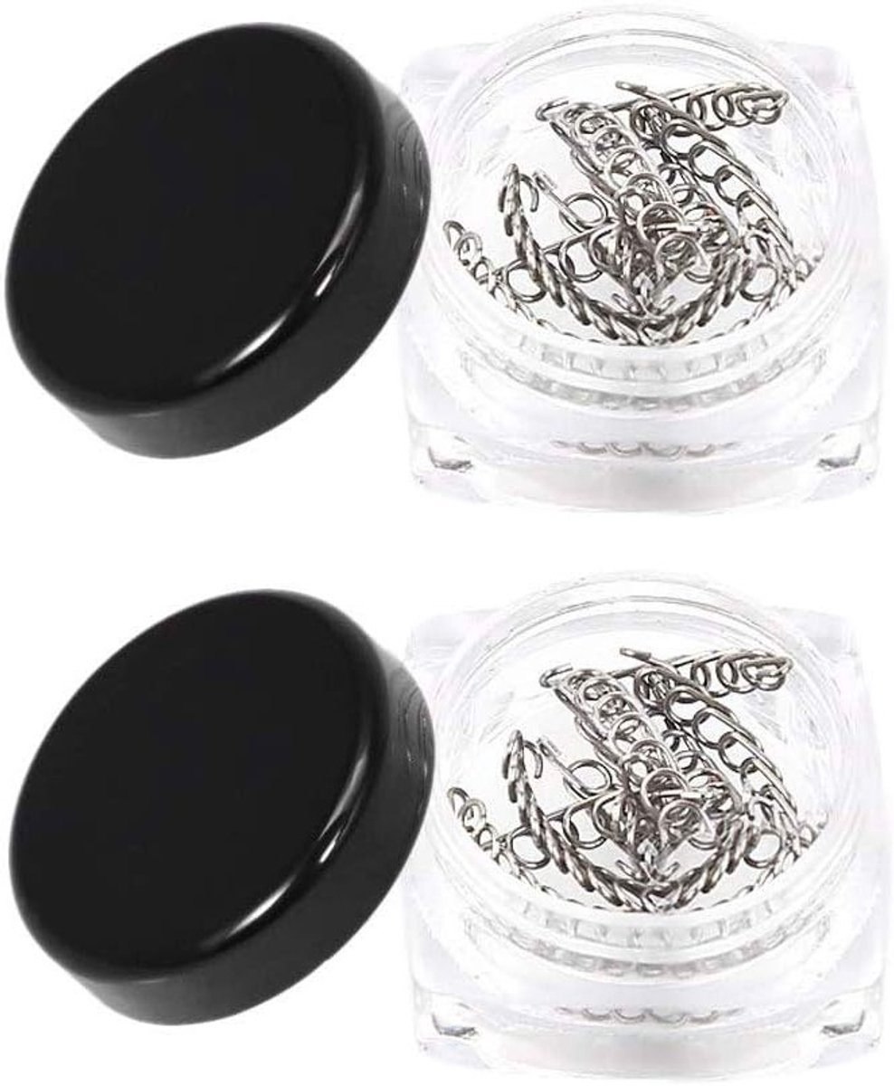 Set van 24 Stuks: Pedicure Tool voor Ingegroeide Teennagels, Nagelcorrector en Voetverzorging met 6 Verschillende Maten