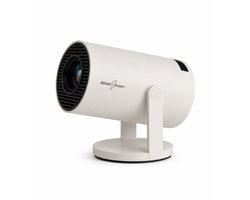 Beam Buddy Ultra HD -Slimme projector - beamer - Thuis - buiten- camping - Draagbaar - 4K Ultra HD - Woonkamerprojector - Draadloze schermspiegeling