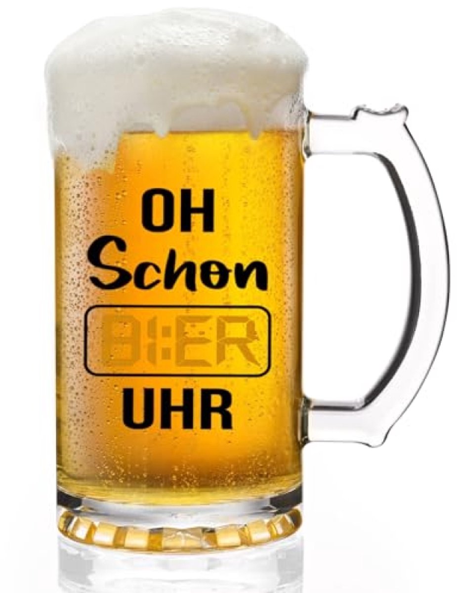 Gravure Bierglas - Ideaal Cadeau voor Bierliefhebbers en Mannen