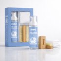 Pooms sneaker reinigingsset met 250ml schuimreiniger en accessoires. Inclusief doos, borstels en een doekje.
