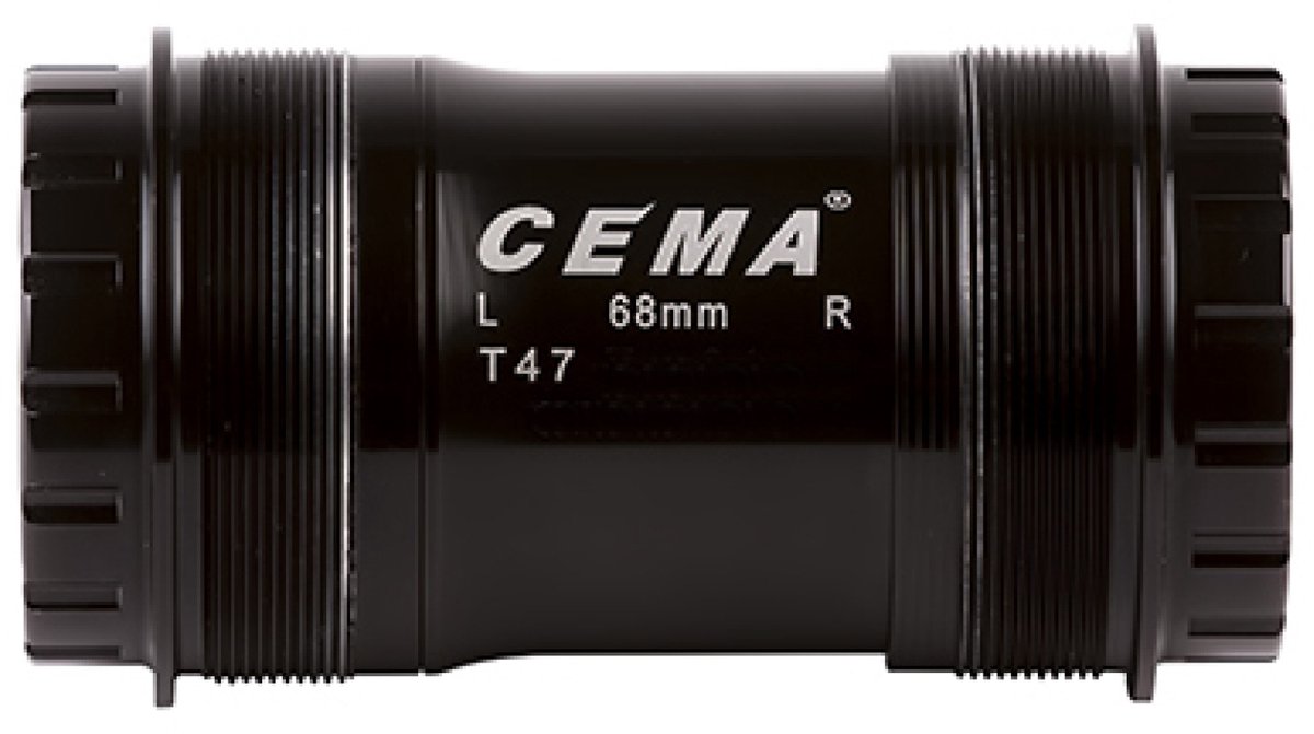Cema T47 Ceramic Shimano Trapaslagers Zilver 68/73 mm