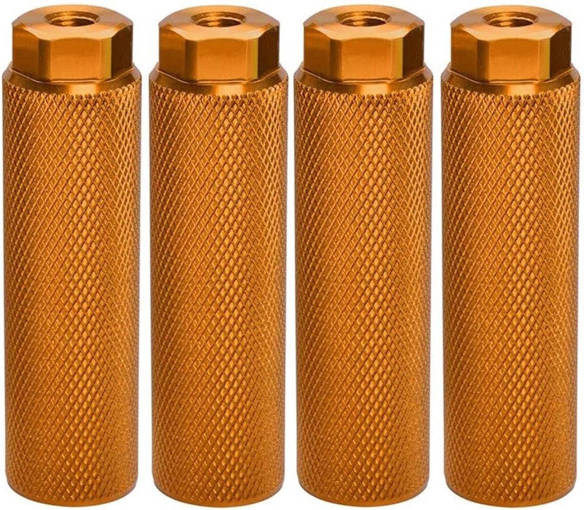 Fiets Pinnen - Voetsteunen Fiets - Extra passagier - Antislip Grip - 4 stuks - Geel