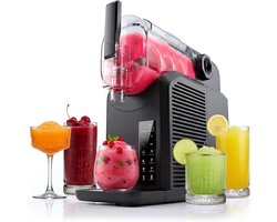 Slushie Machine 1,8L – Bevroren Drankjes Maker met 5 Programma’s – Voor Slushies, Milkshakes, Frappés, Smoothies & Frozen Cocktails – Zelfreinigend – 200W