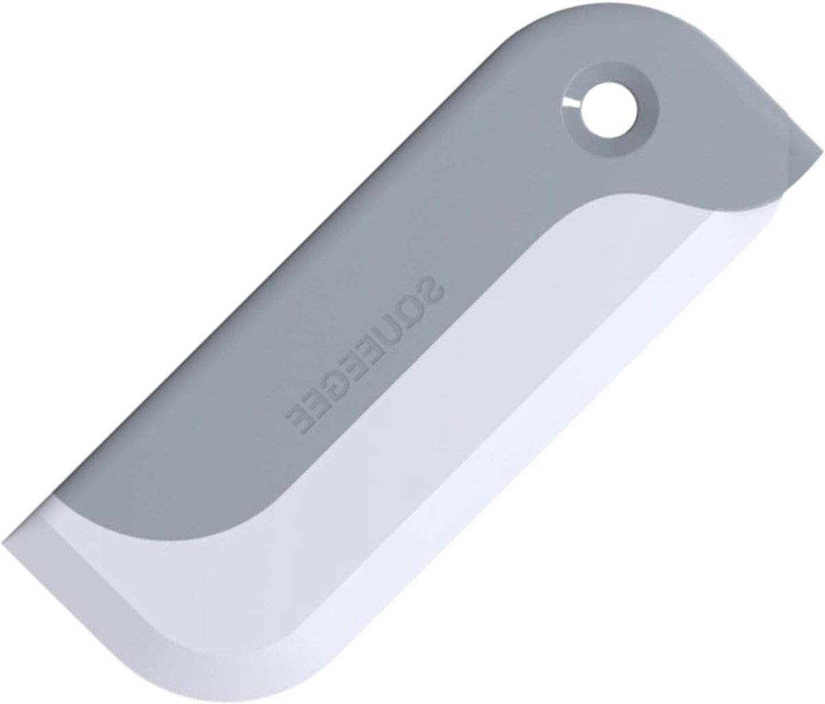 Raamwisser Vogelvorm - Keukenwisser Douchewisser - Glas Reinigen - Krasvrij Oppervlak - 16 cm Lengte - Grijs