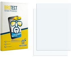 BROTECT - Screenprotector voor SuperNote A5 - Folie Beschermfolie transparant 2 Stuks