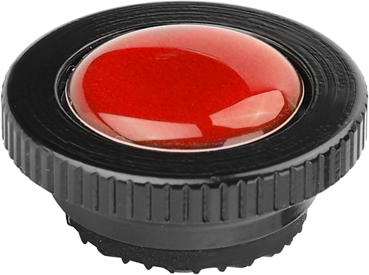 Ontgrendelingsplaat Mini - Snelspan Bodem - Camera Bevestigen - Lichtgewicht Aluminium - 22mm Diameter - Rood