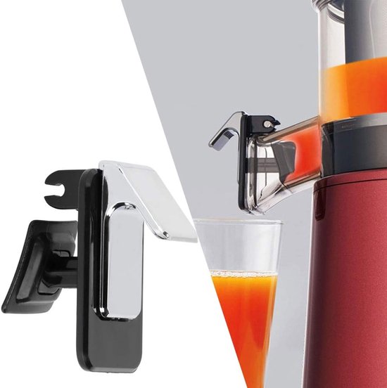 Sapcentrifuge Uitlaatklep - Sapmaker Onderdeel - Sap Maken - Hoge Sap Efficiëntie - 5x4x3 cm - Zwart — afbeelding 2
