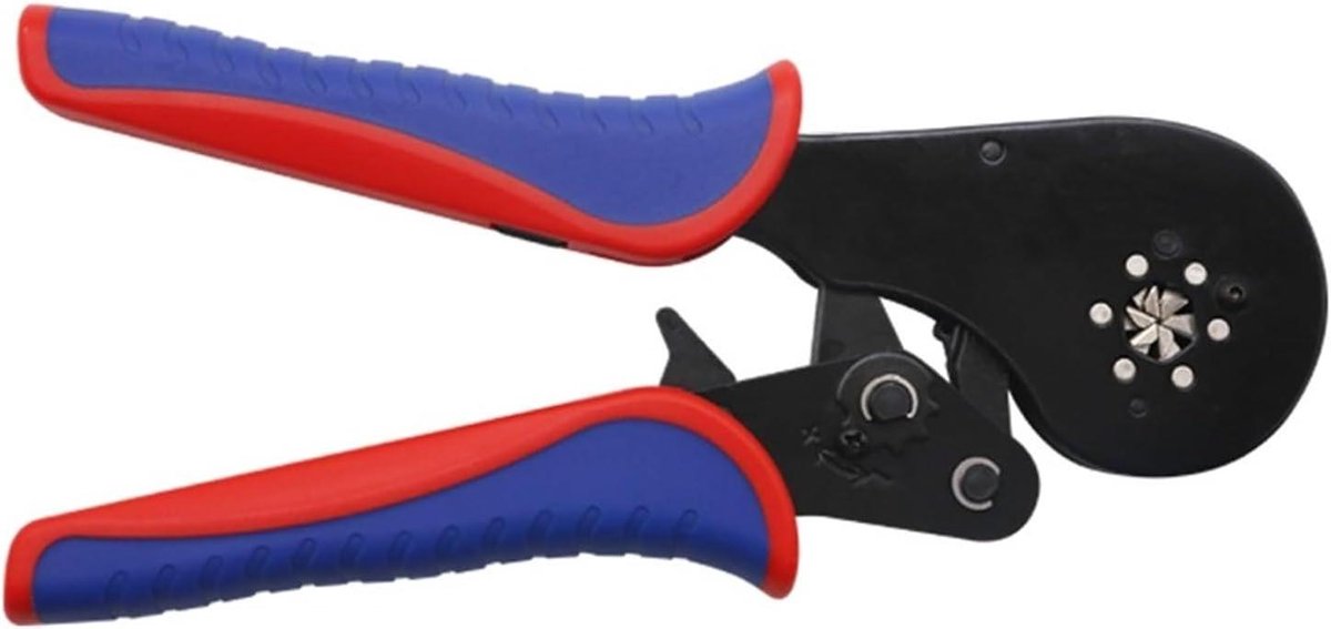 Krimptang Set - Terminal Tangen - Elektrisch Werk - Comfortabele Hendel - 0.08-10mm - Grijs