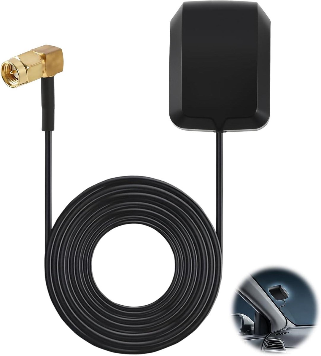 4G LTE Antenne - Wifi Antenne - Signaal Versterken - Omni Directioneel - 3m Kabel - Zwart
