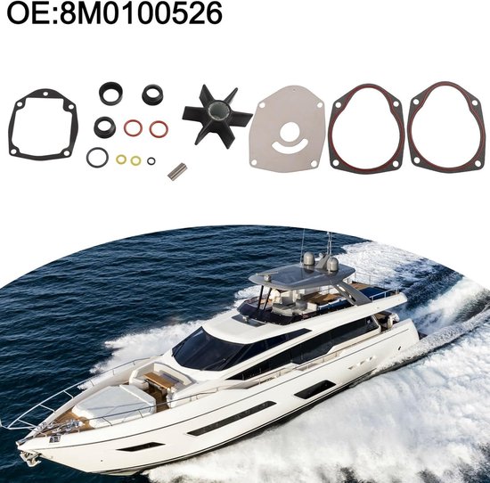 Reparatieset Waaierset - Onderhoudskit Motor - Buitenboordmotor Onderhoud - Exacte Vervanging - 16 x 12 x 4 cm - Zoals Afgebeeld — afbeelding 2