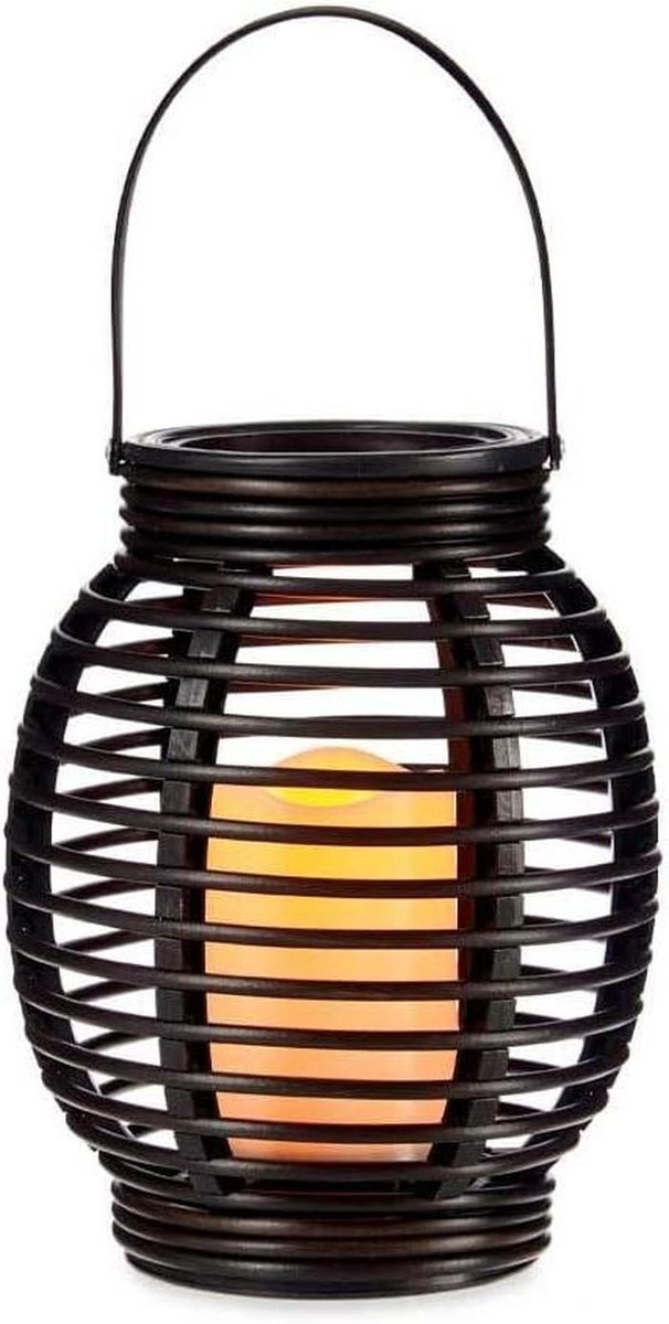 Tuinlantaarn Veranda - Buitenlamp Kaars - Sfeerverlichting Tuin - Met LED Kaars - 50 Hojas