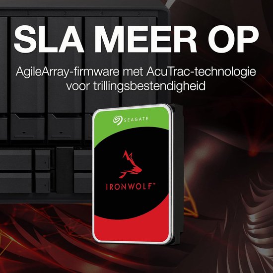 Interne Harde Schijf - Opslag Schijf - NAS Opslag - Geoptimaliseerd voor NAS - 4 TB - Grijs — afbeelding 2