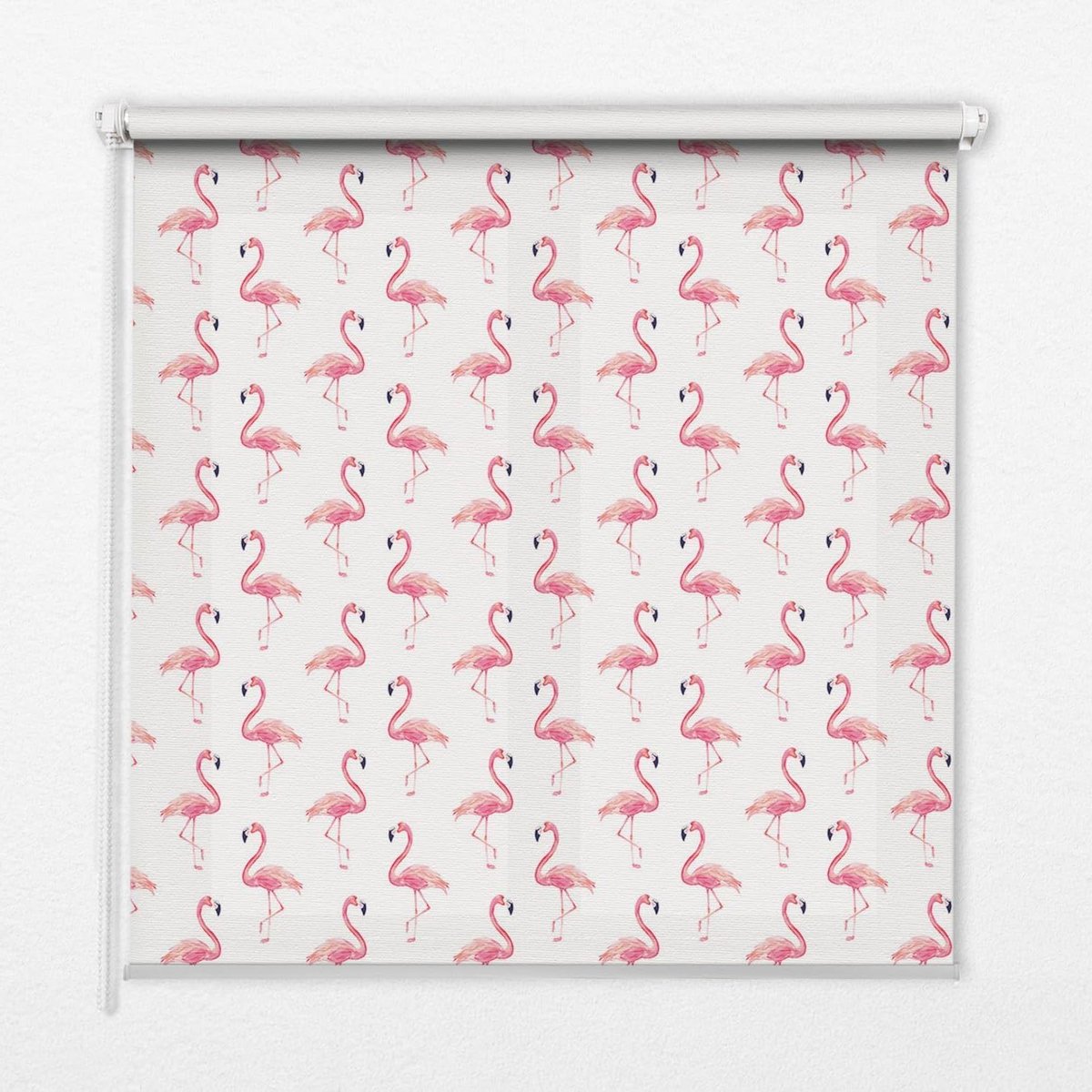 Lichtfilterend Rolgordijn - Raambekleding Decoratief - Privacy Creëren - Decoratief Bedrukt Patroon - 130x140 cm - Roze