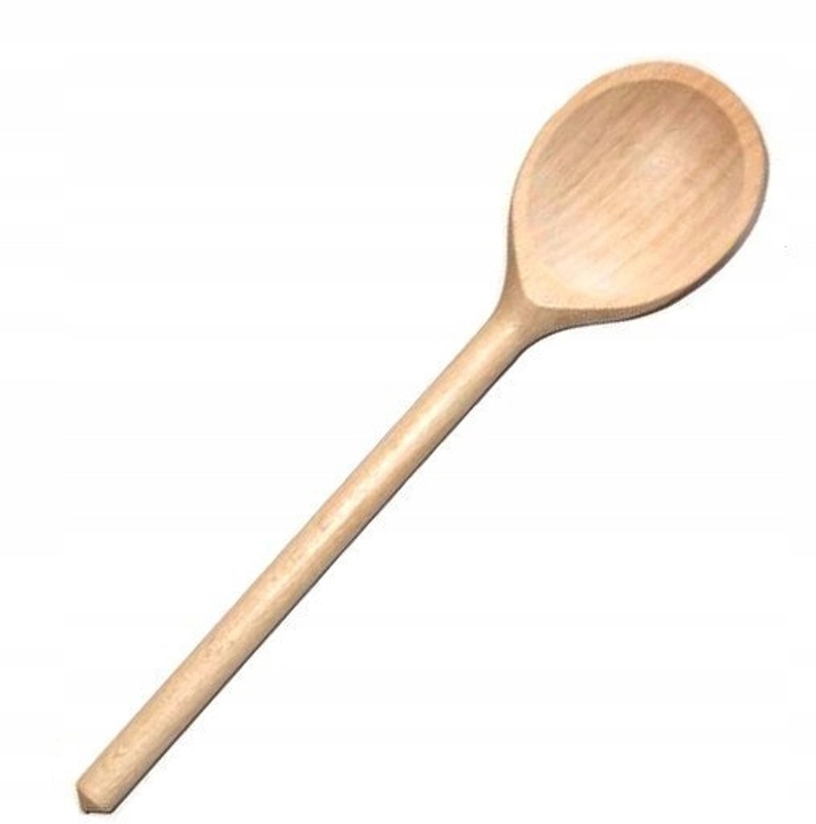 Houten Keukenlepel Rond 20 cm - Duurzaam en Ecologisch