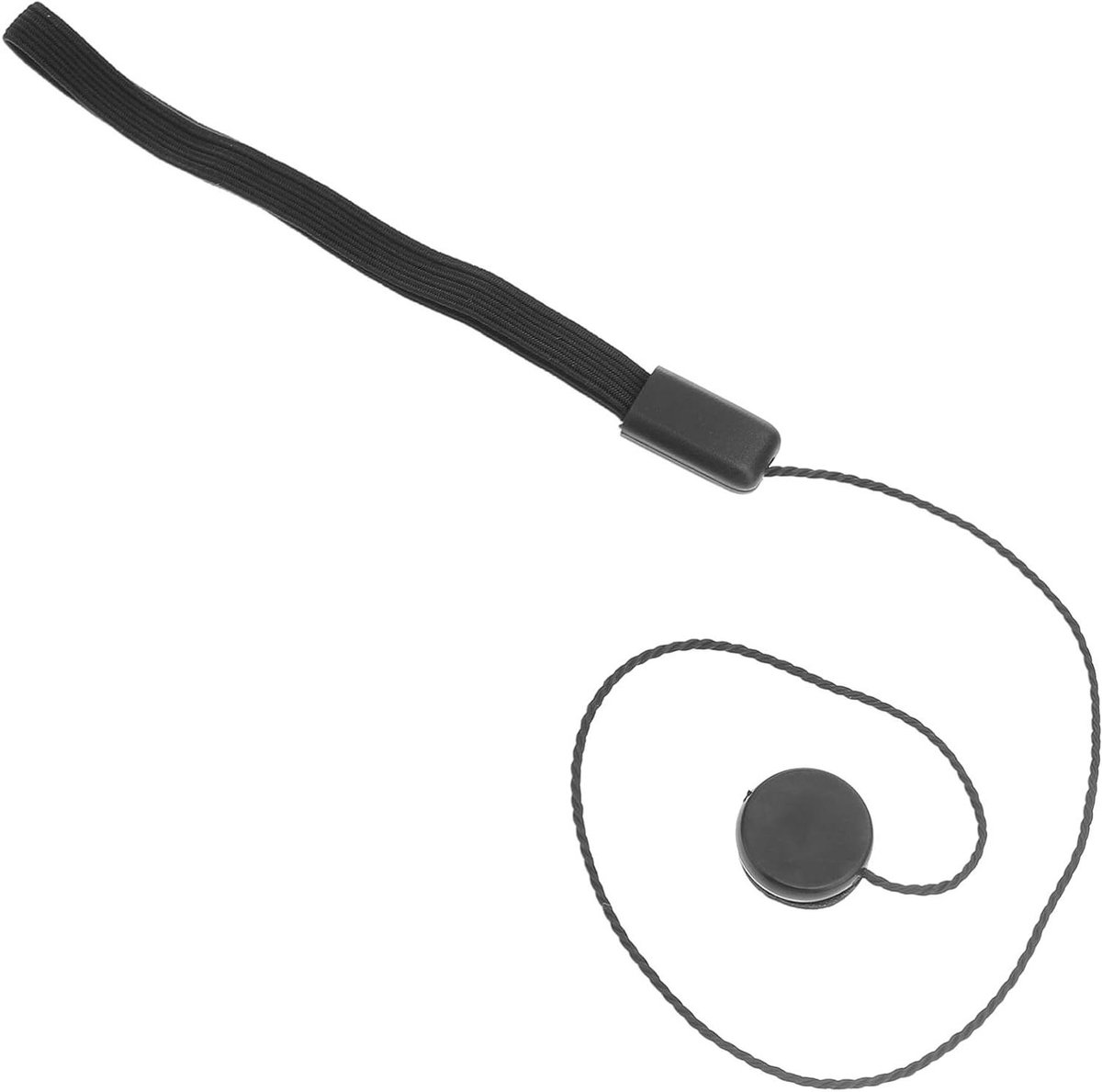 Lensdop Houder - Anti-verlies Touw - Camera Bescherming - Universele Pasvorm - 80 Stuks - Zwart
