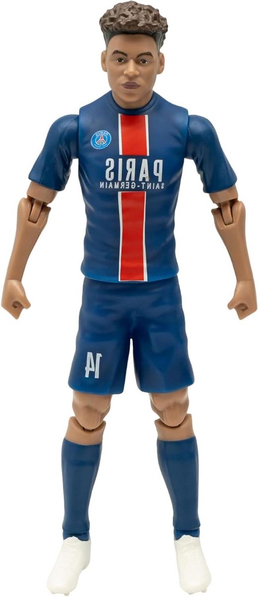 Actiefiguur - Voetbalheld Beeldje - Verzamelen en Display - Gedetailleerd Ontwerp - 20 cm - Meerkleurig
