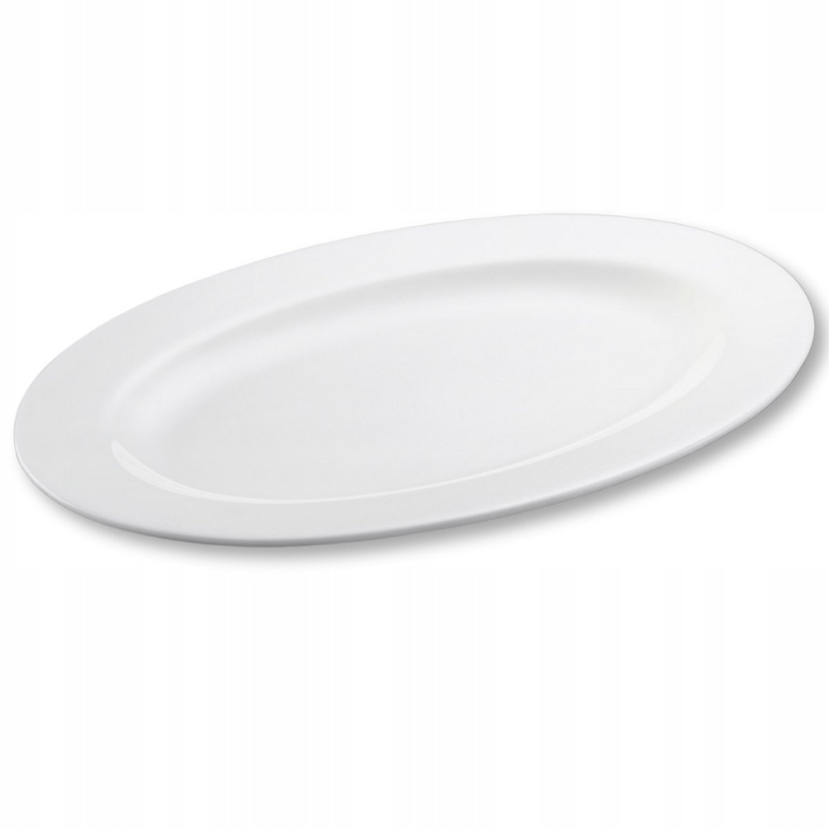 Wilmax Ovale Porseleinen Serveerschaal 30,5 cm Wit