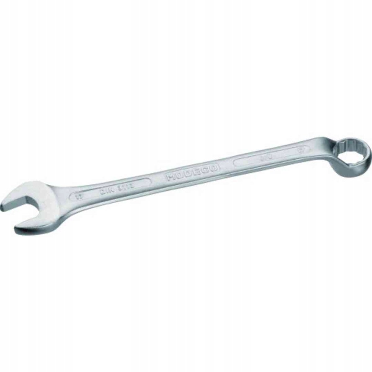 Modeco Ringsleutel Gebogen 17mm - Hoogwaardig Chroom-Vanadium Staal