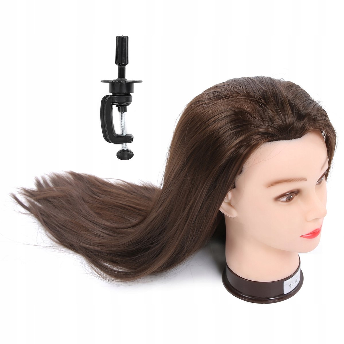 Professionele Kapster Mannequin Hoofd - 65cm Synthetisch Haar