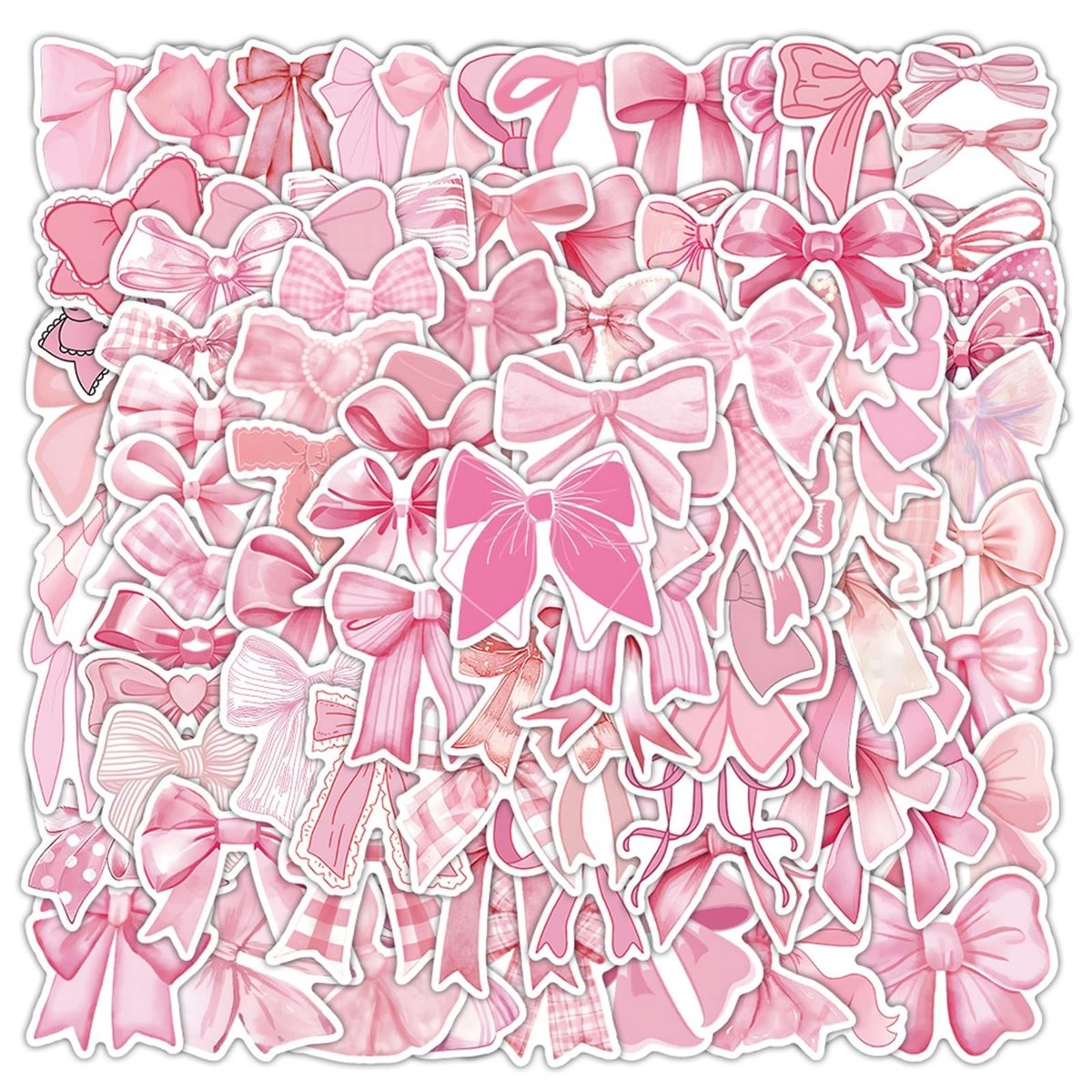 Dailygoods- Strikstickers 103 Stuks - Zelfklevend - Vochtbestendig - Decoratieve Stickers - Vintage Patronen - Creatieve Accessoires - Decoratiestickers