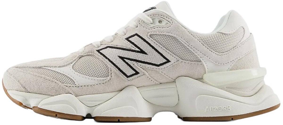New Balance 9060 Unisex Sea Salt Leopard Print Wit