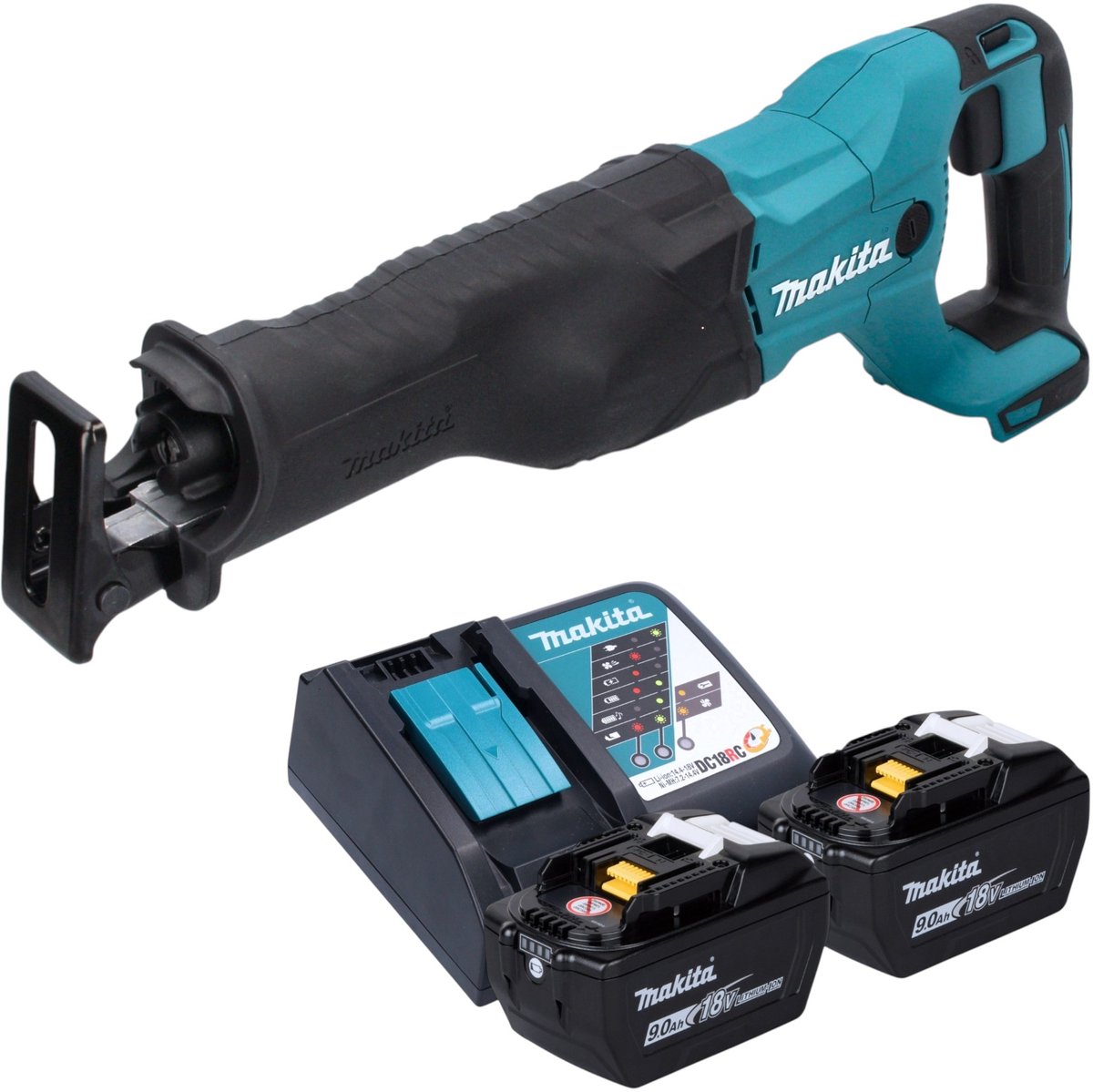 Makita DJR 186 Z accu reciprozaag sabelszaag 18 V Solo - zonder accu, zonder oplader