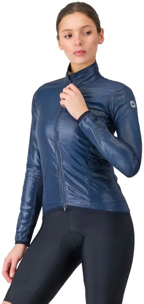 Castelli Aria Shell 2 Jas Blauw M Vrouw