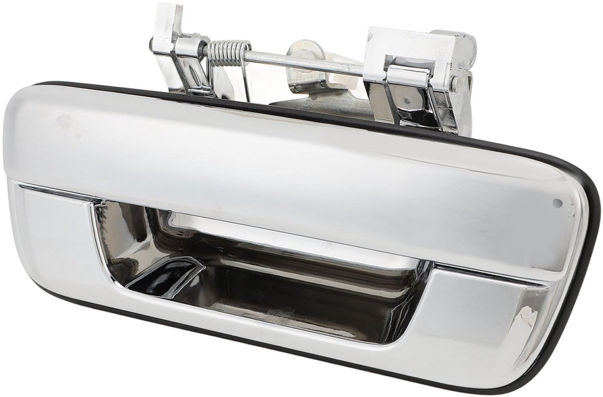 Dailygoods- Achterklep Hendel Vervangend - Chroom - Geschikt voor Isuzu D-MAX 2002-2011 - Geschikt voor Rodeo (RA) 2002-2011 - Eenvoudige bediening - Stijlvol ontwerp - Achterklephendel