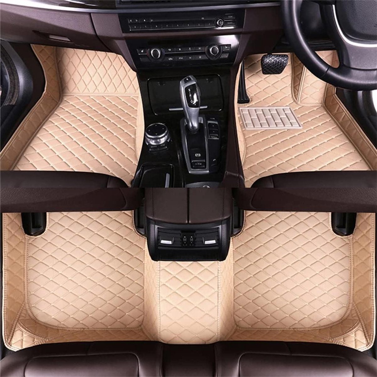 Autovloermatten - Auto vloerbedekking - Interieur beschermen - All-weather waterdicht - Se
