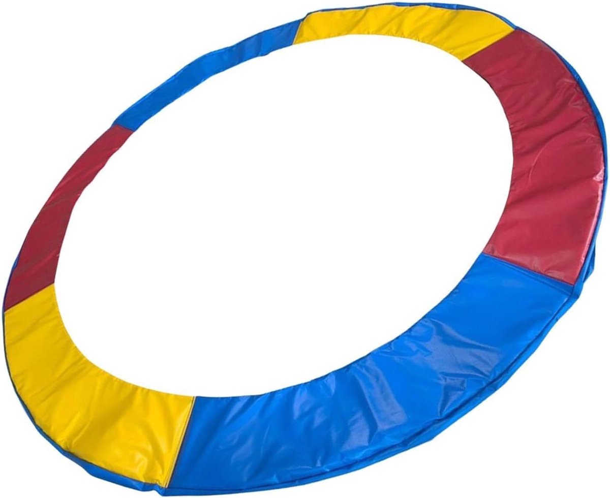 Trampoline Mat - Springmat Veilig - Buiten Spelen - Versterkt Weefsel - 183 m - Meerkleurig