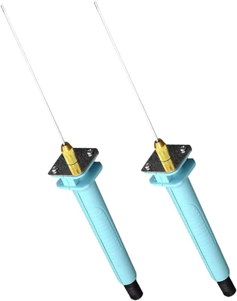 Elektrische Verwarmingspen - Schuimsnijder Ambacht - Materiaal Bewerken - Hoge Temperatuur Snel - 25 cm Lengte - Blauw