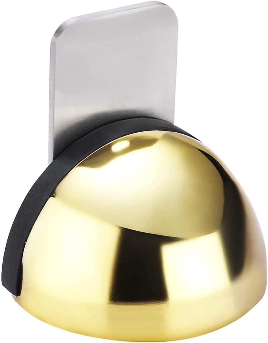 Deurstopper - Deurvanger - Deur Open Houden - Sterke Magneet - 1 Stuk - Goud