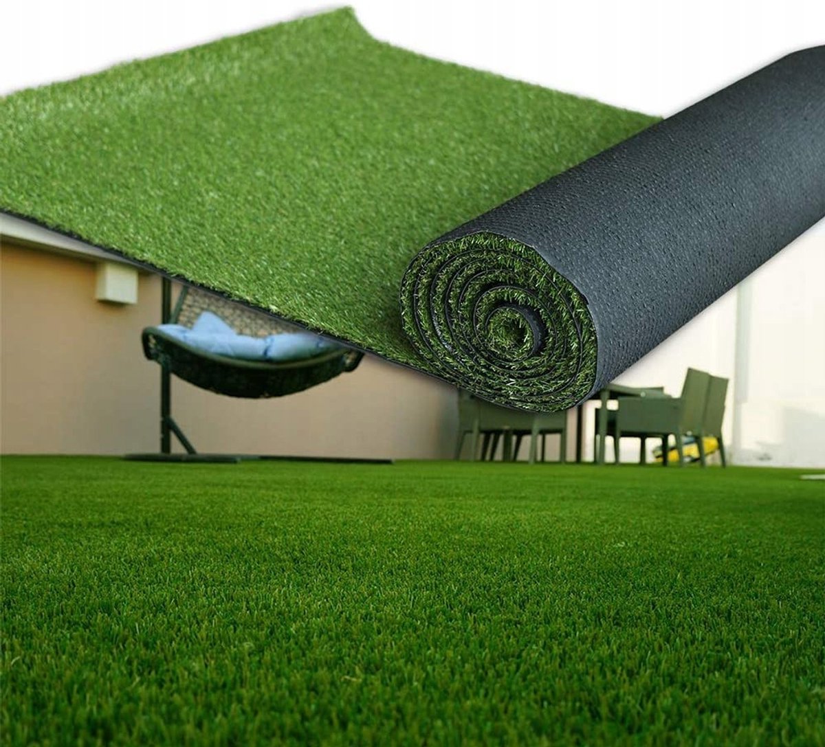 Kunstgras WIMBLEDON 270x300cm - Ideaal voor Balkon, Terras & Tuin