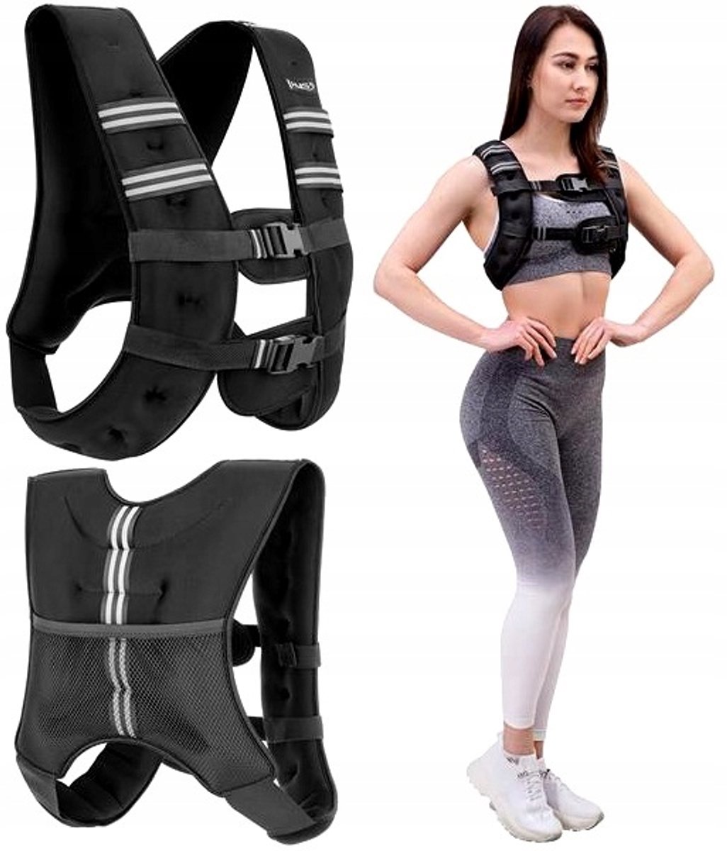 HMS KTO05 Neopreen Verzwaarde Vest 5KG - Fitness & Krachttraining