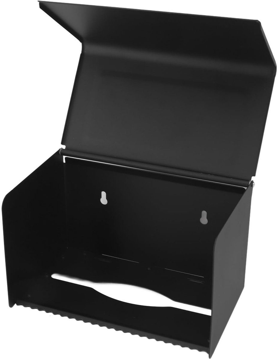 Dailygoods- Toiletpapierhouder Waterdicht - Wandmontage - Multifunctioneel Rek - Aluminium - 20 x 12,5 cm - Duurzaam en Ruimtebesparend - Toiletrolhouder